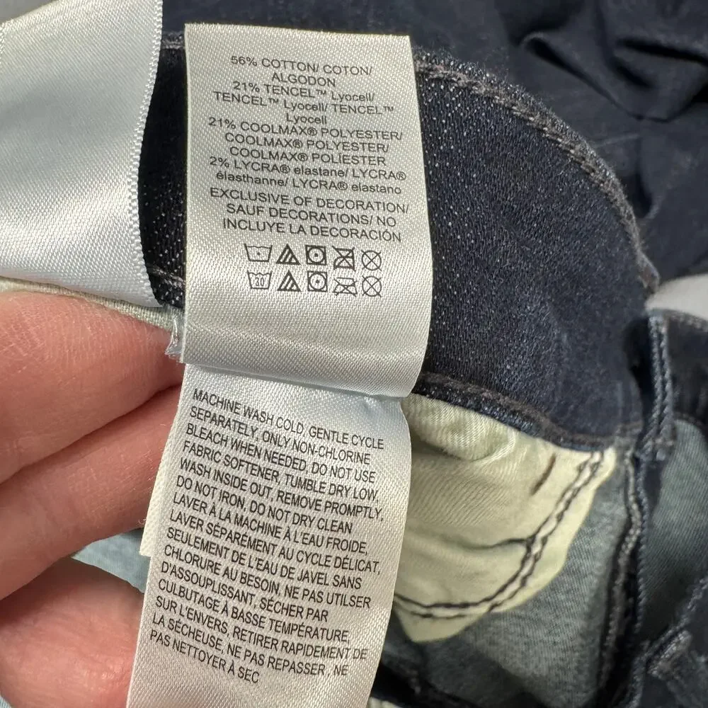 Lucky Brand Jeans Mens 40x34 (41x34 ACTUAL) 410 Athletic Slim‎ Blue Denim